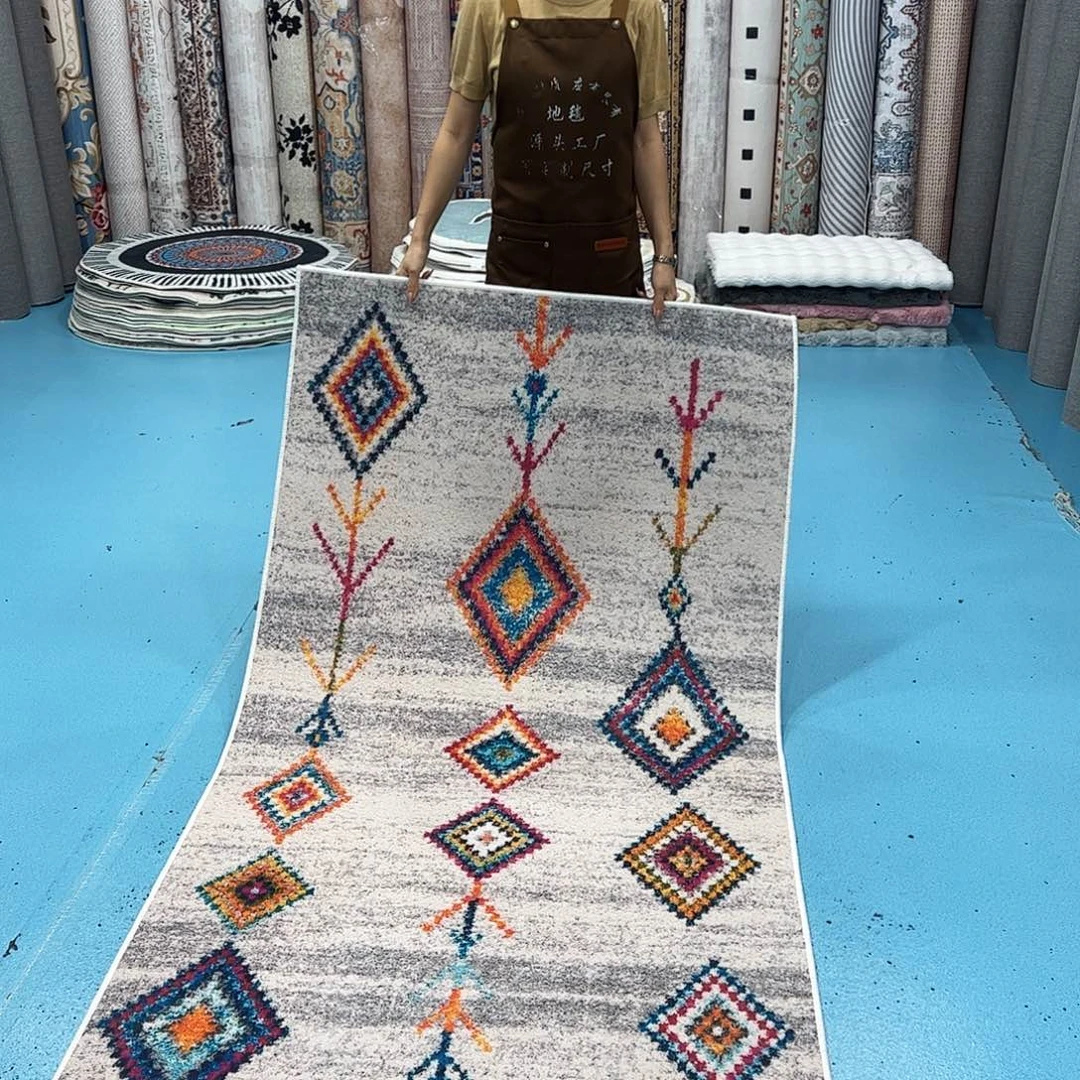 混纺100×200TPR比利时绒微瑕尺寸误差正负1-3厘米