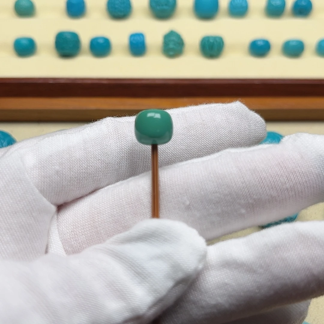 绿松石未镶嵌天然原矿绿松石无镶嵌老型8.8