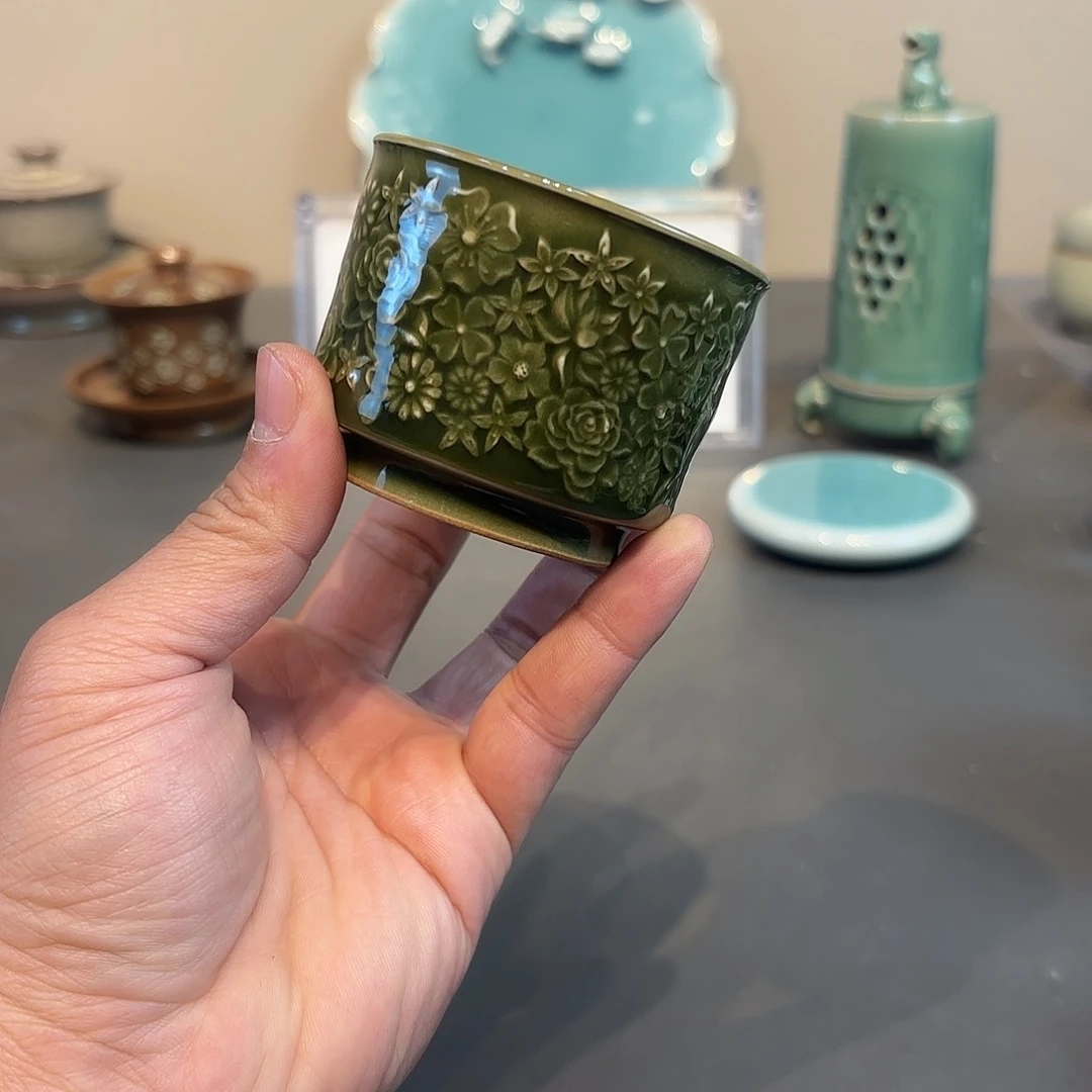 瓷片龙泉青瓷福利青瓷