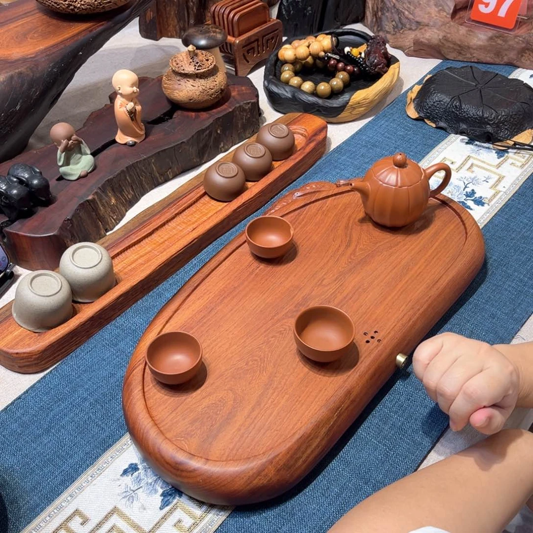 老挝红酸枝湿泡茶台
