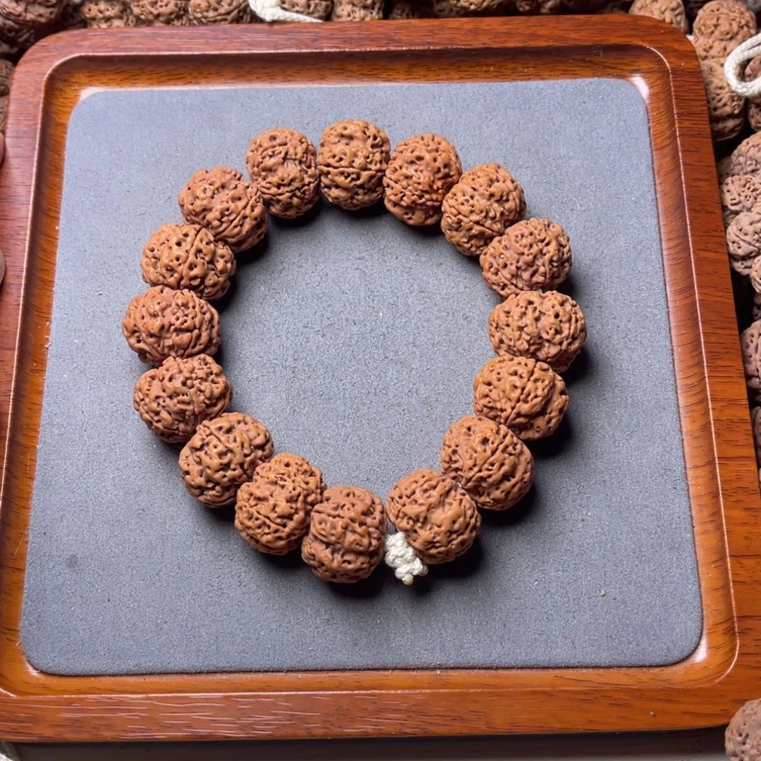 菩提籽类1号金刚菩提蜂窝梅花22