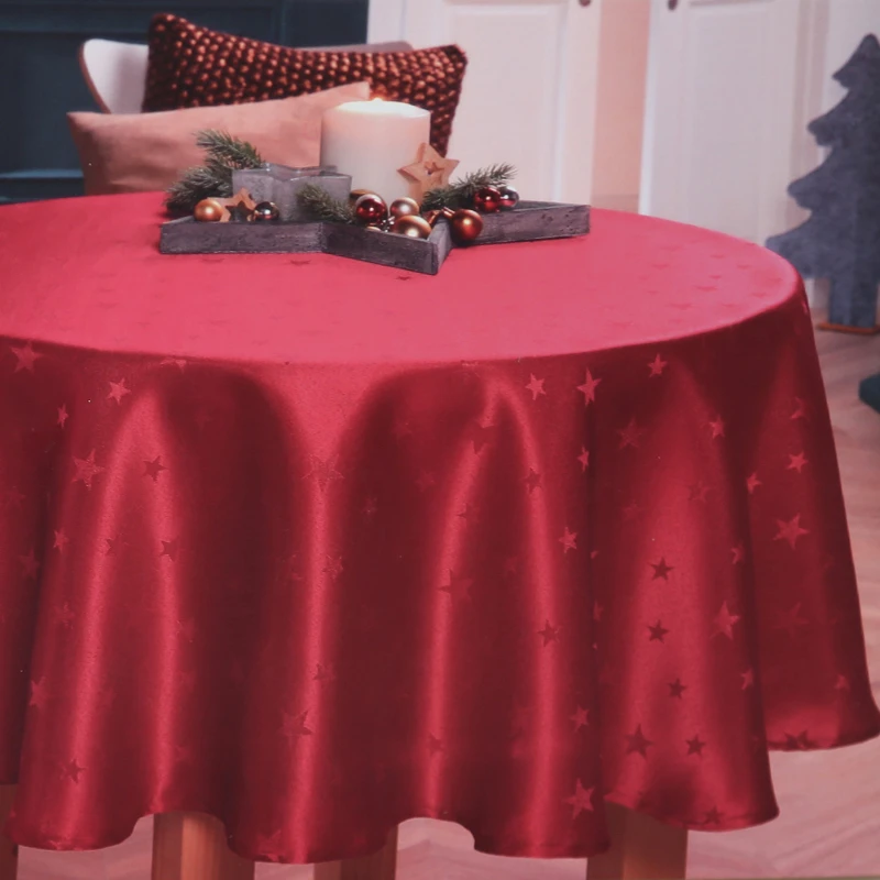 餐台布圆形茶几桌布设计感轻奢风桌布高颜值S389(不分面料 图案)