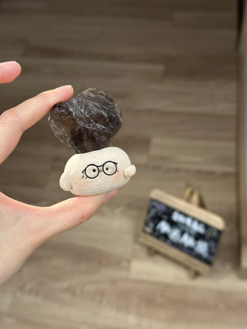 水晶小豆丁可爱高品质茶晶