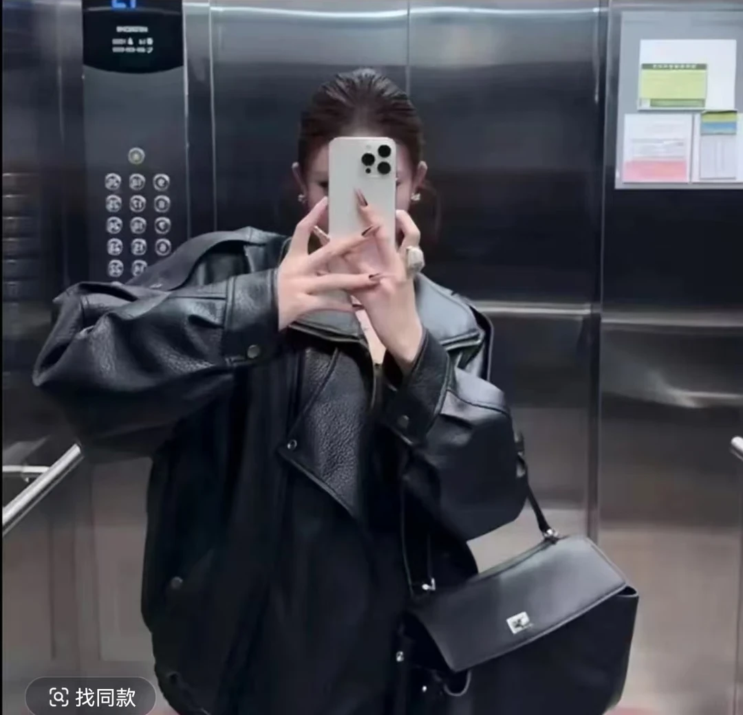 JINYU 春秋新款休闲百搭韩版网红欧美风时尚夹克
