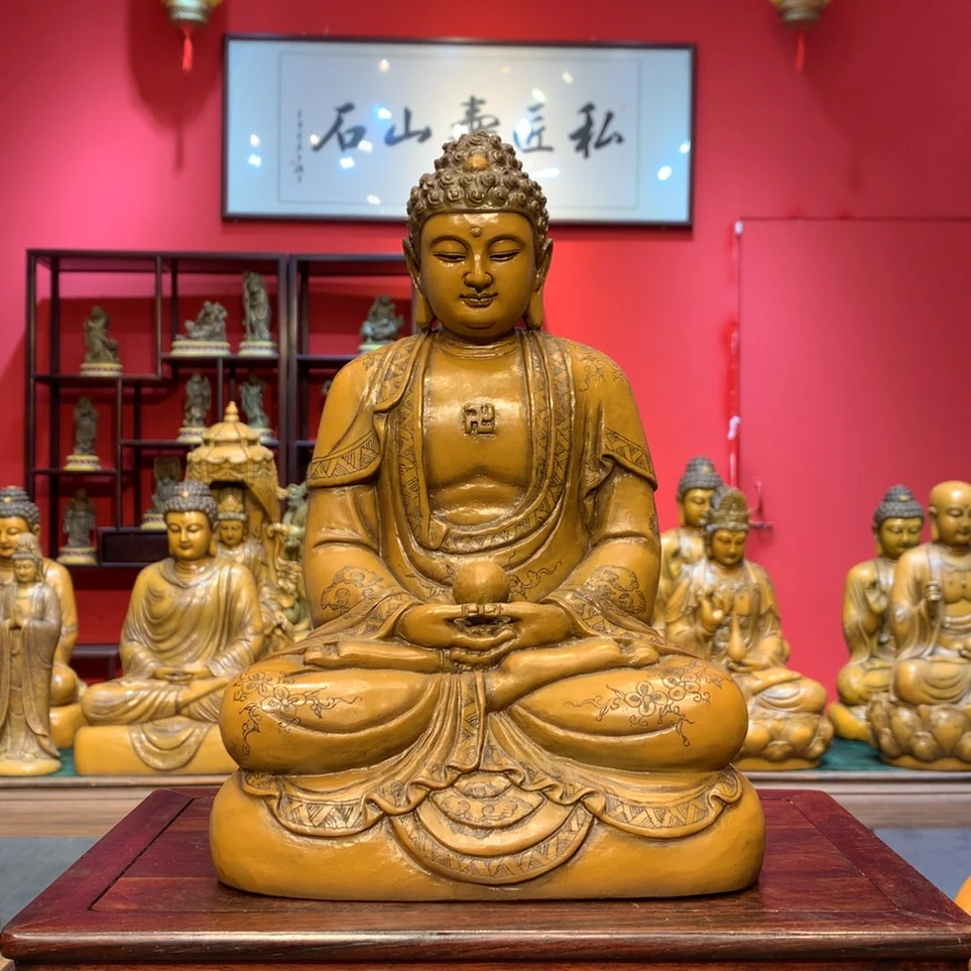 乀***乚寿山石寿山石佛像雕刻