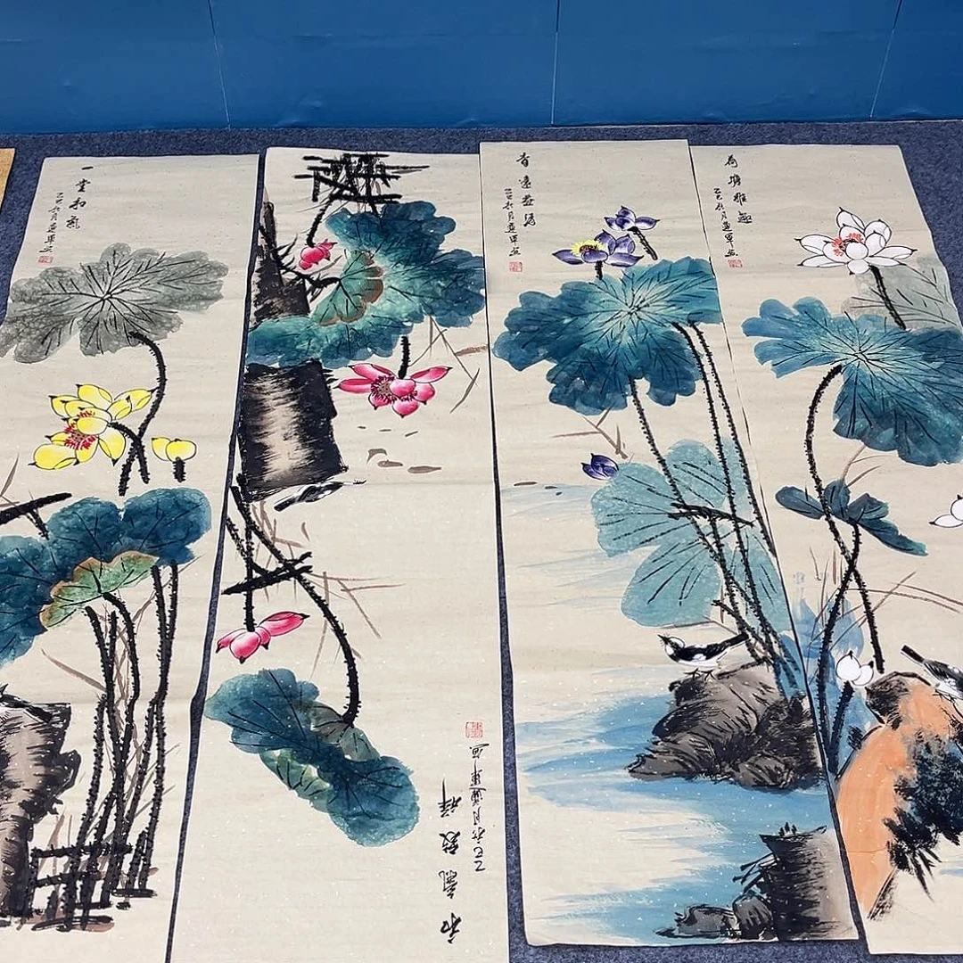 国画纯手绘作品欣赏