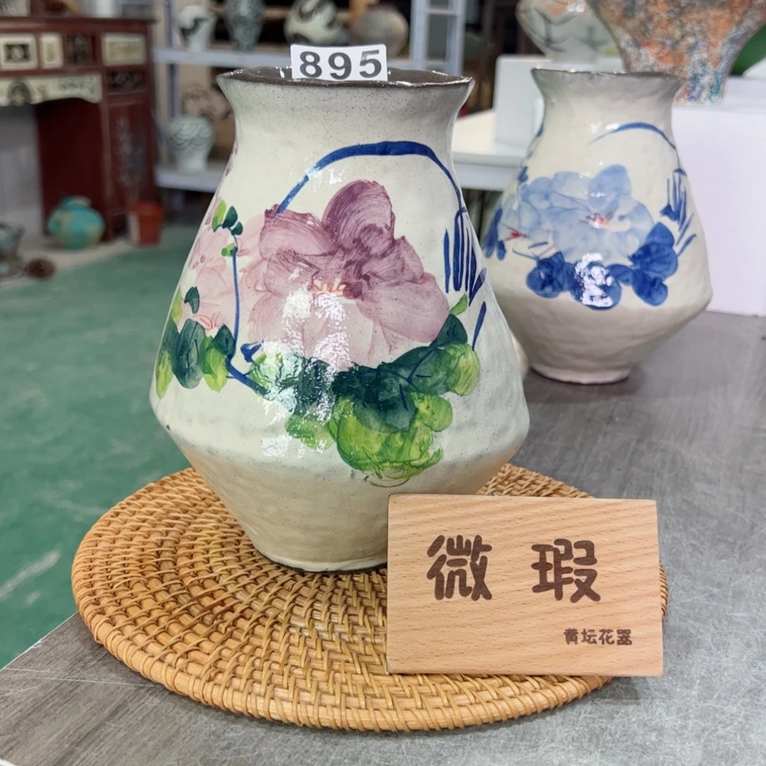 红陶口8高20无孔