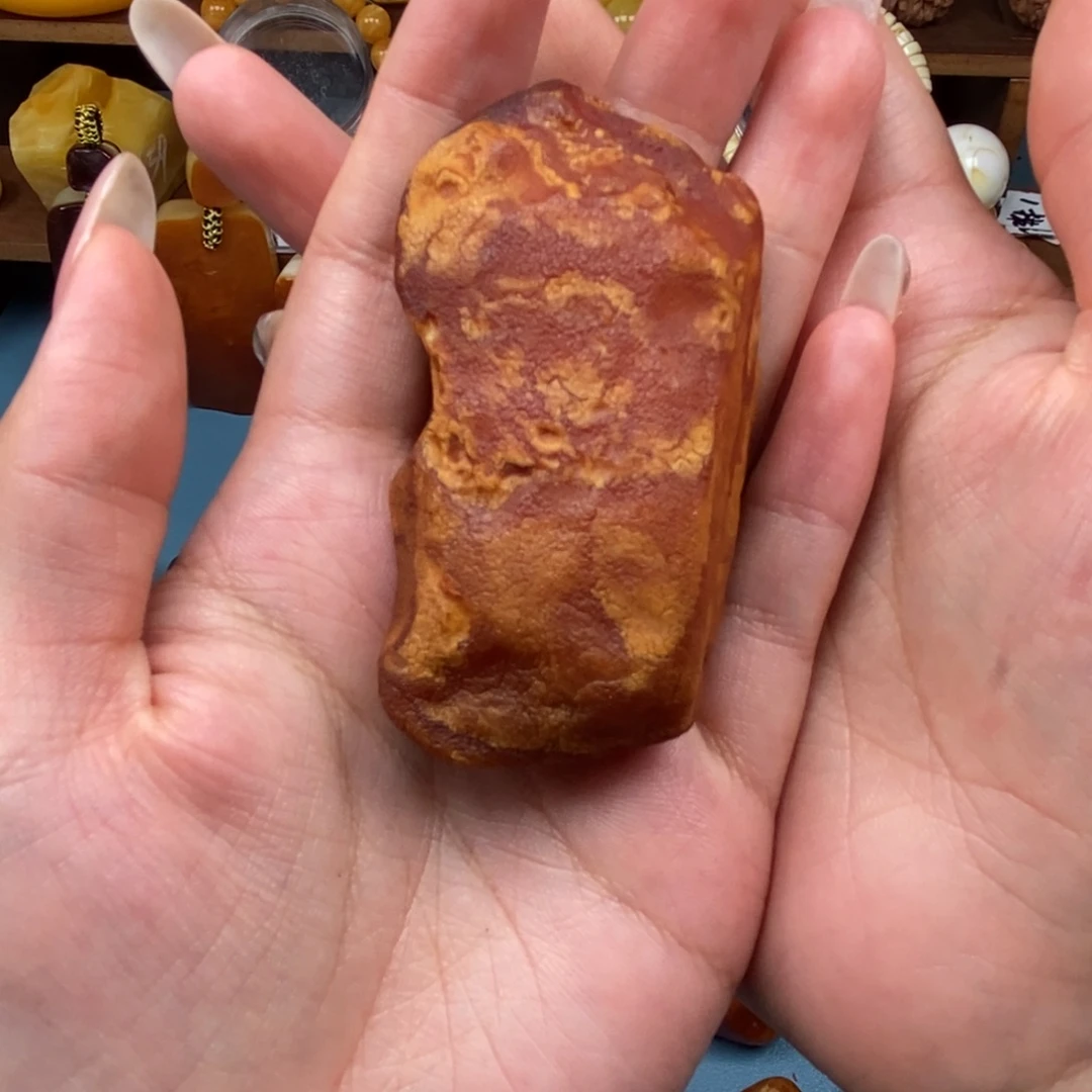 逸***.定制琥珀未镶嵌蜜蜡原石定制