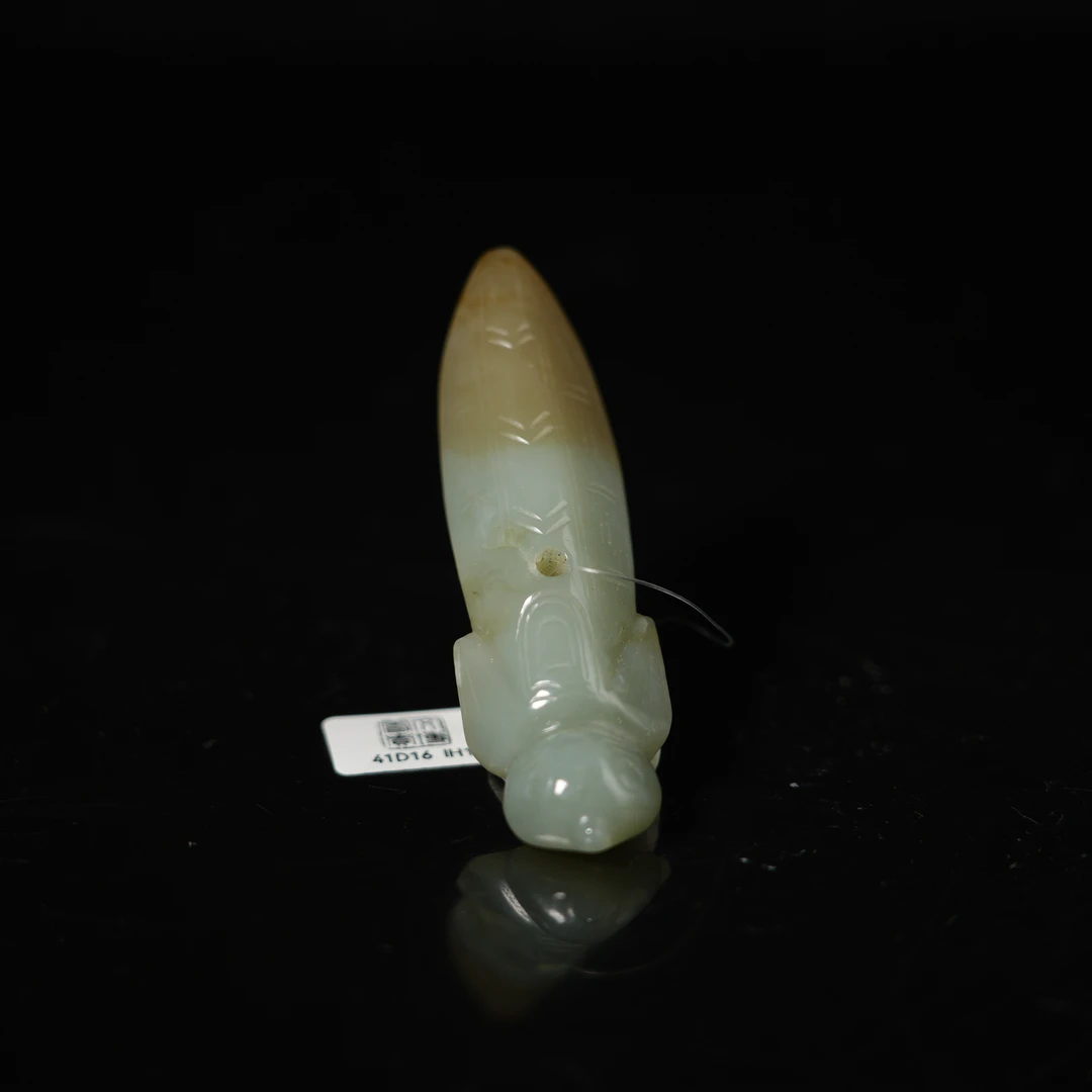 41D16   清   和田玉玉鸟挂件