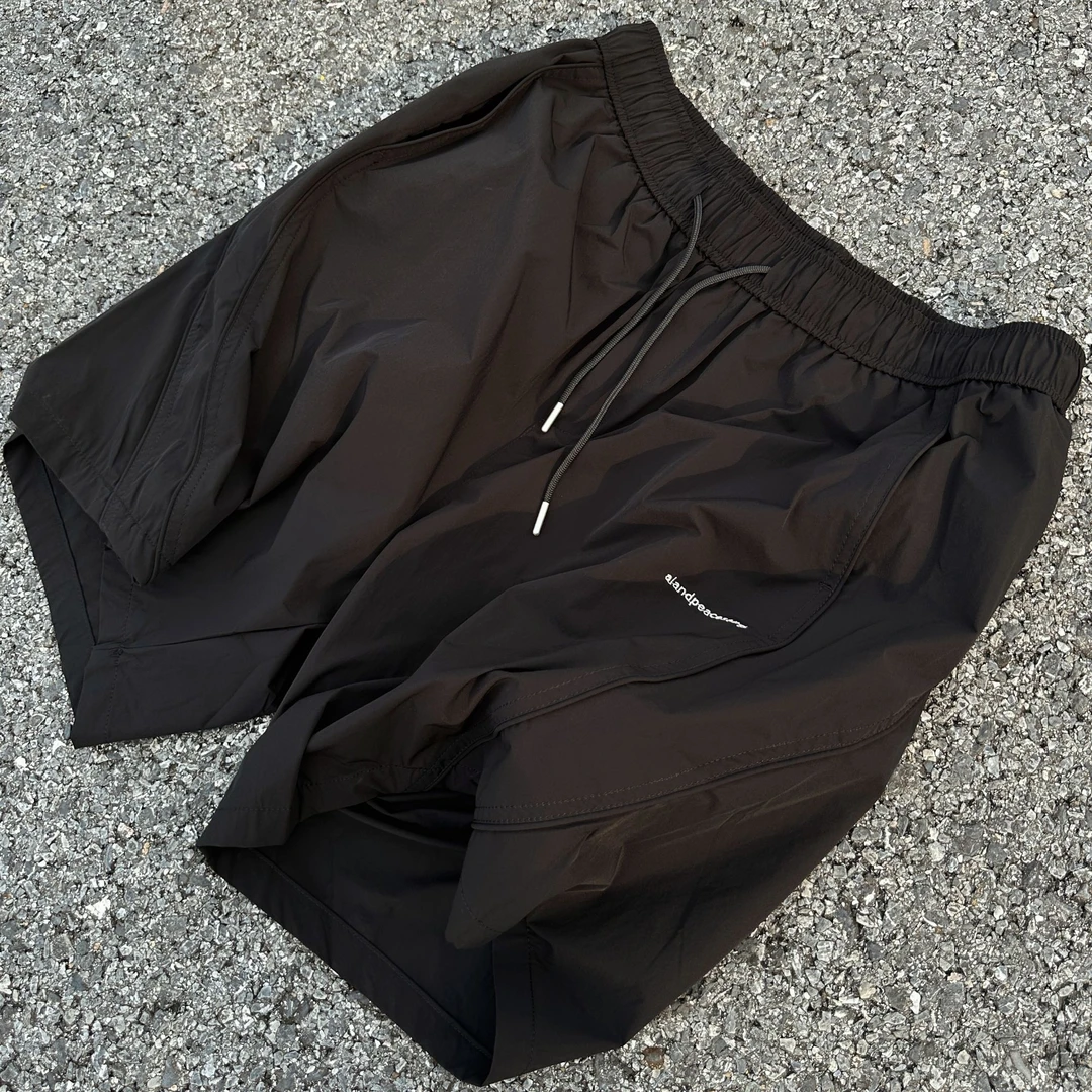 【衣工男】夏季户外五分裤运动刺绣薄款休闲百搭 短裤2511