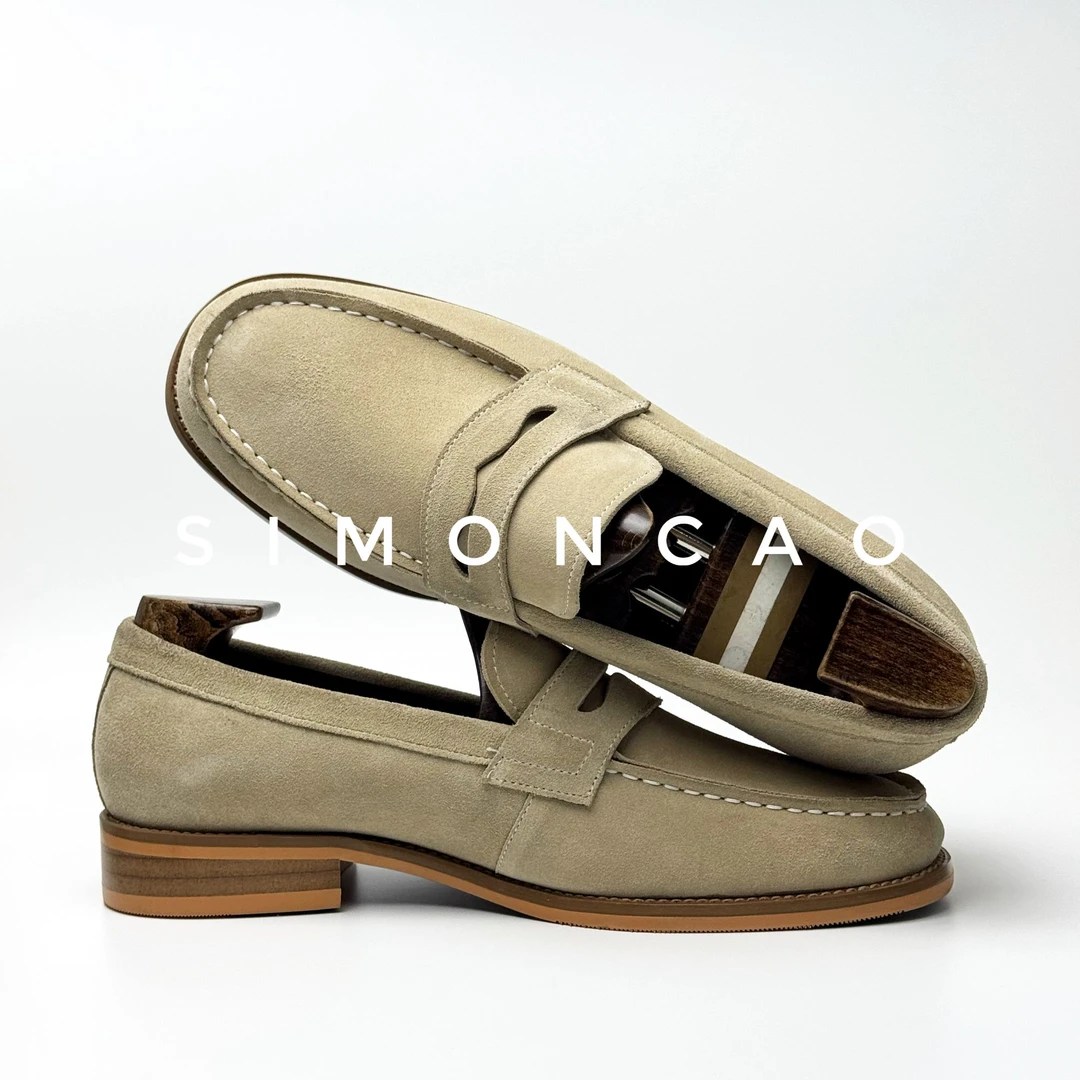 西蒙曹-summer walk 老钱风便式乐福鞋
