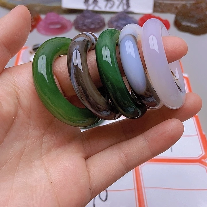 【闪购商品】未镶嵌玛瑙/玉髓珠宝半成品大*翁