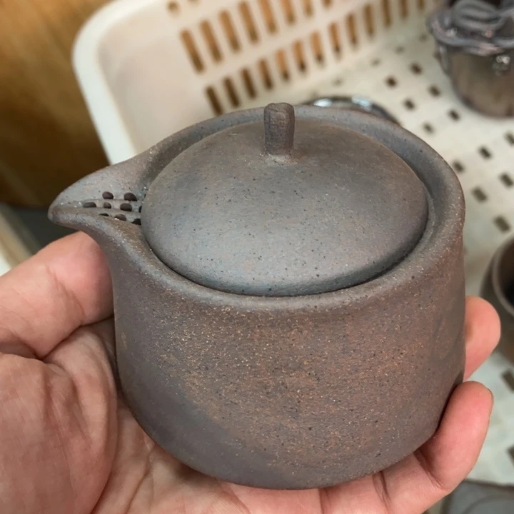 柴烧茶具宝瓶大放漏