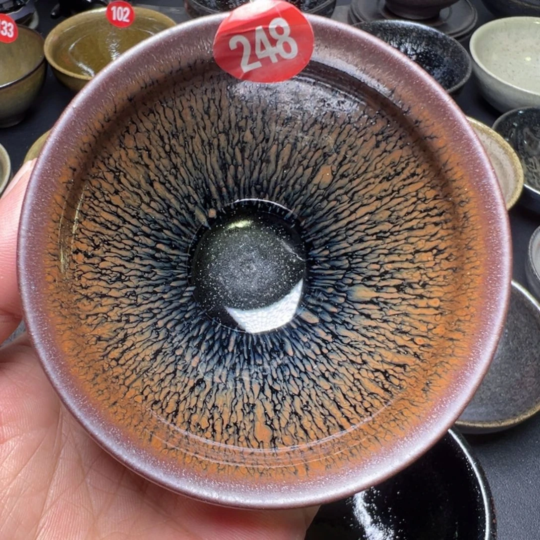 茶盏老黄头龙窑柴烧茶盏