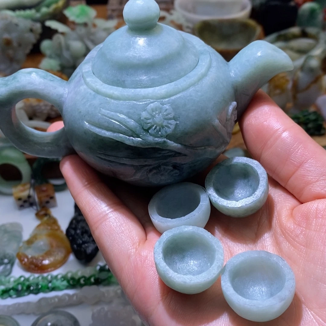 定制翡翠未镶嵌毛货