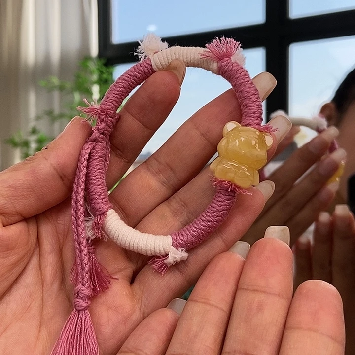 琥珀颈饰未镶嵌蜜蜡手串
