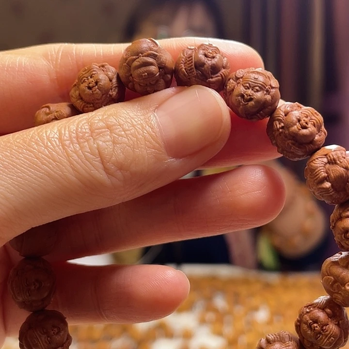 手串/手链橄榄核龙纹桃核