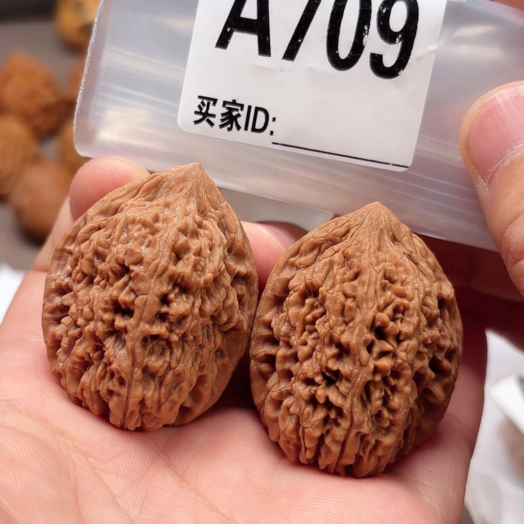 把件文玩核桃34蒜头709