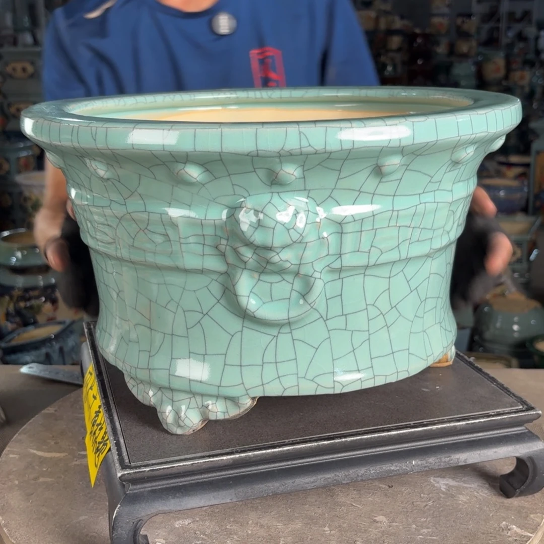 一风堂石湾花盆 内29*17