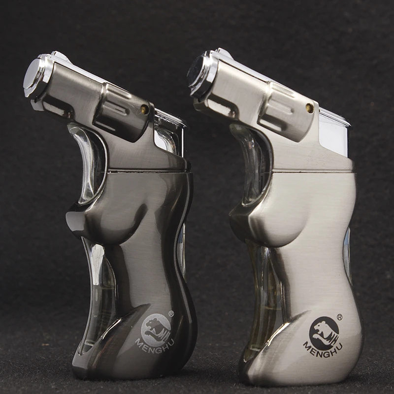 创意奇葩雪茄喷枪打火机防风立体造型直冲耐高温金属搞怪个性点火