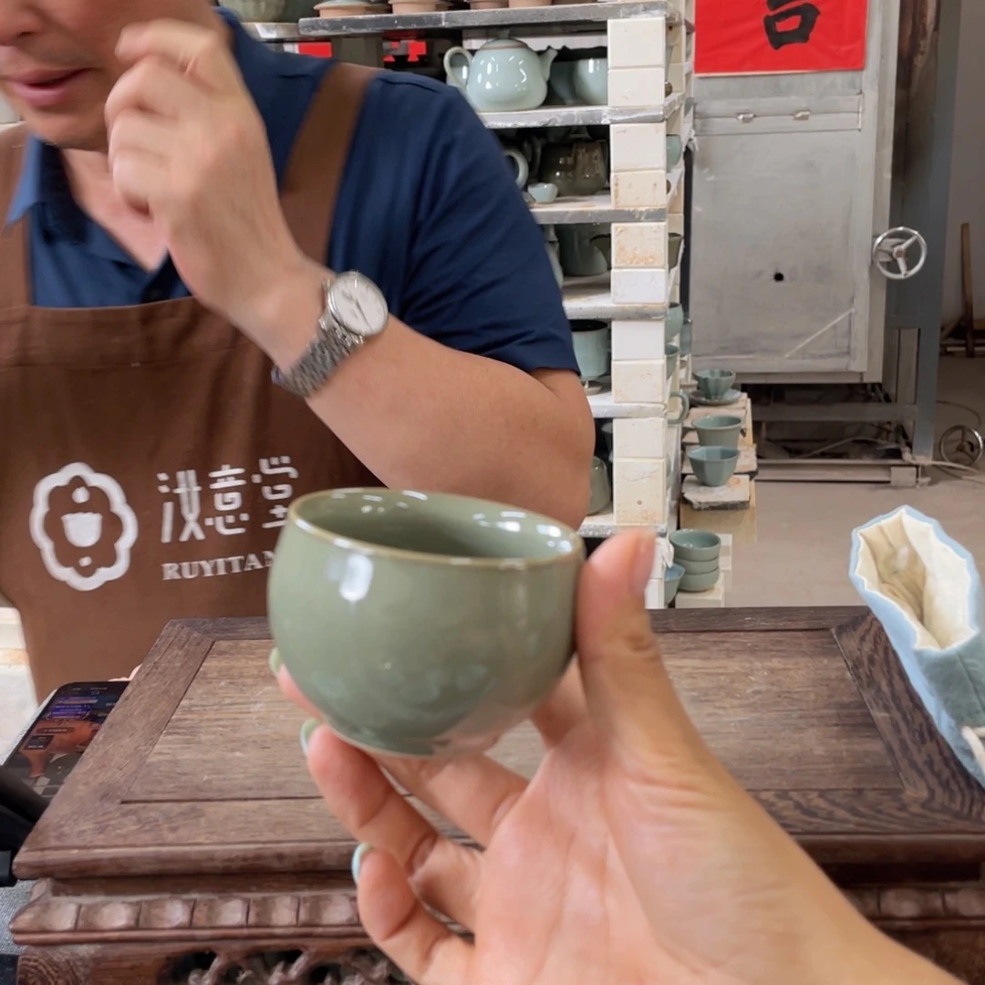 瓷片秘釉缸杯精品级