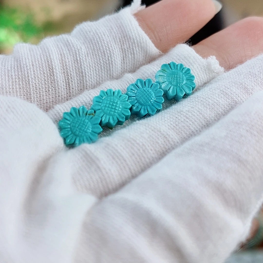 未镶嵌绿松石珠宝奇石