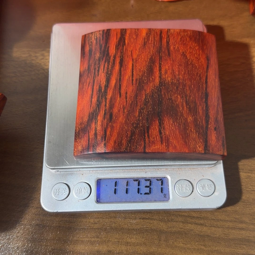 超***流木印度小叶紫檀手把件