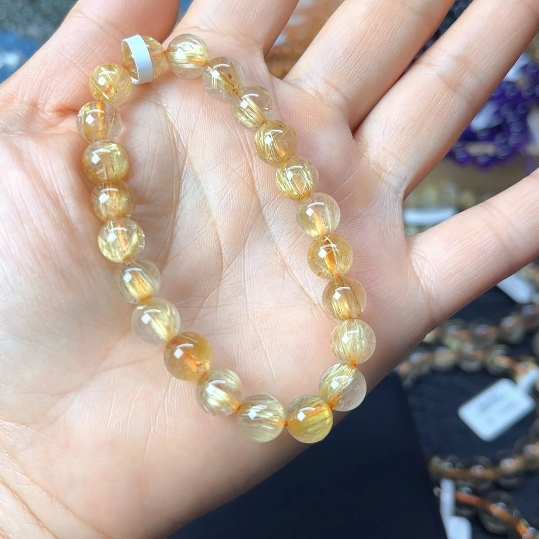 水晶手链未镶嵌天然
