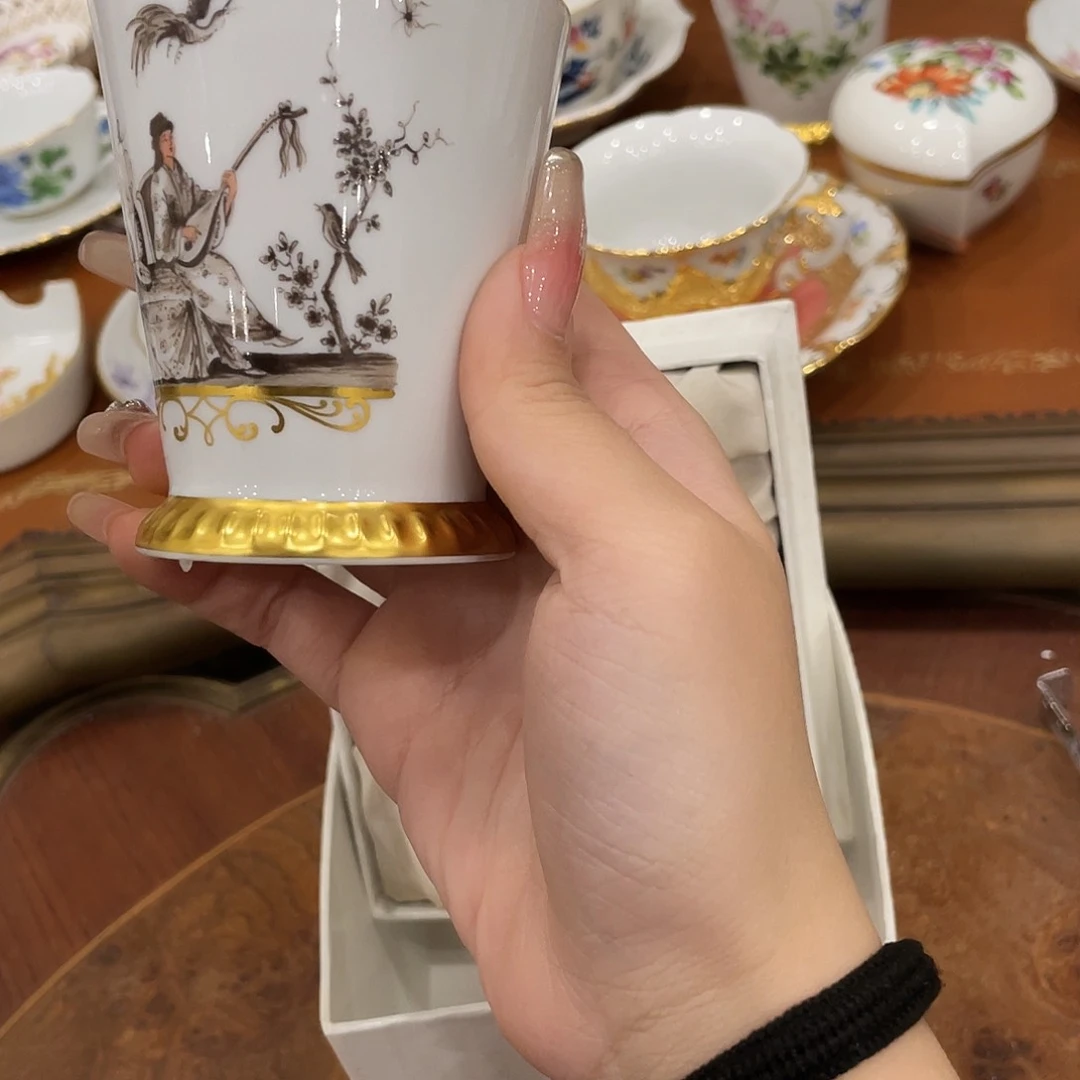 瓷片中古一等手握杯