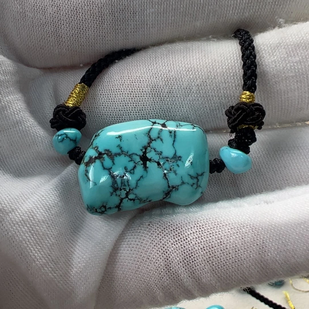未镶嵌绿松石随形17.8mm