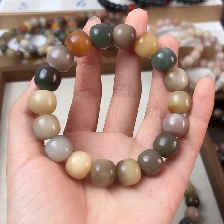 菩提根/象牙果手串卡14干磨万圣节