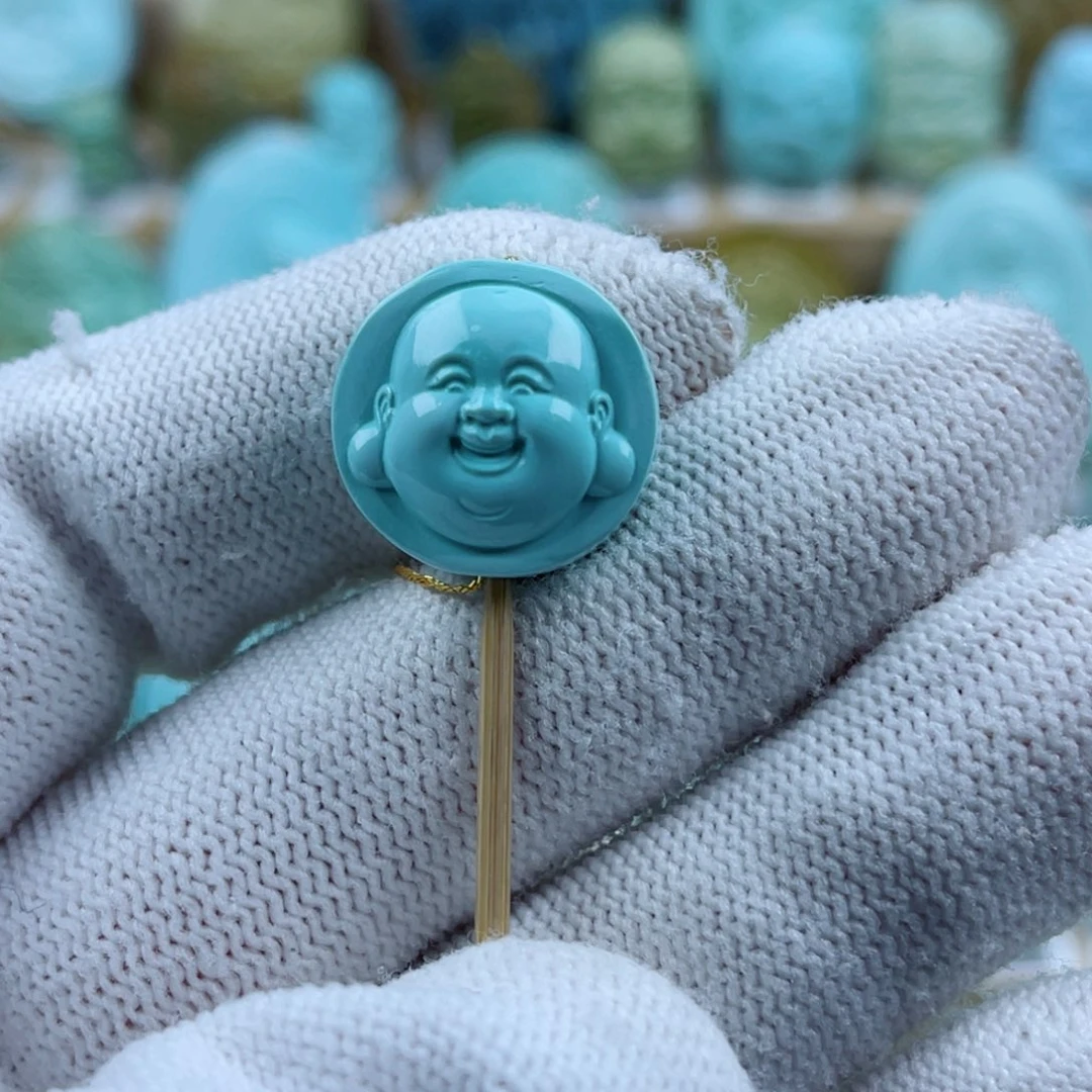 绿松石未镶嵌珠宝奇石