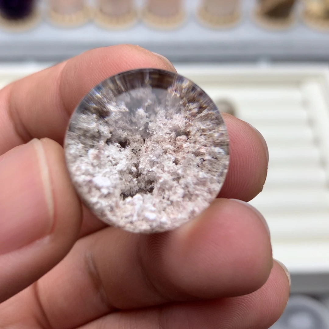 王***火水晶未镶嵌珠宝半成品