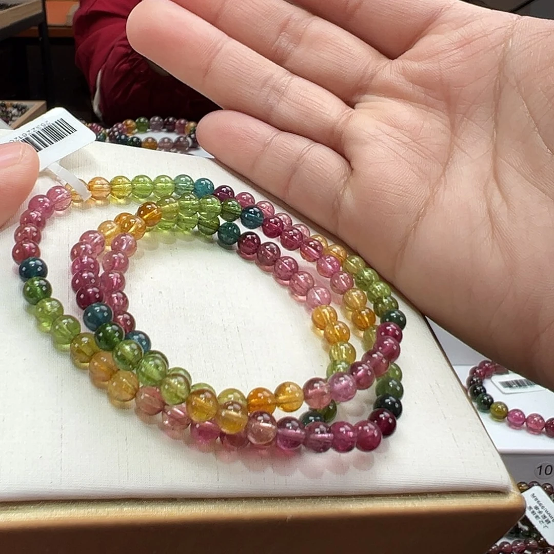 未镶嵌碧玺手串5mmmmmmmmmmm