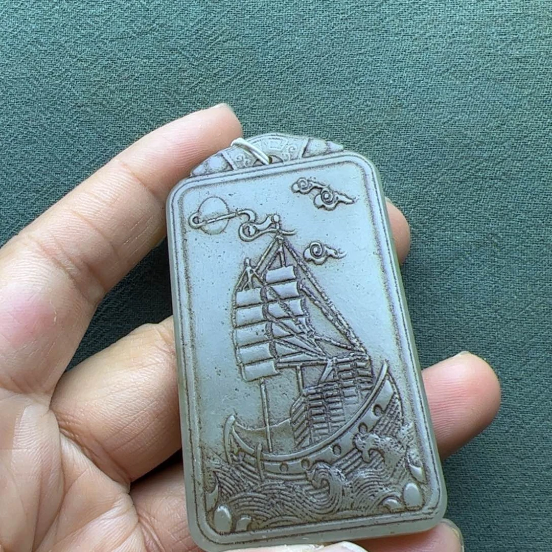 和田玉把件未镶嵌用****9