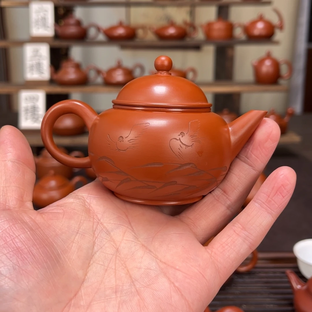 育***物紫砂茶壶精工水平115cc