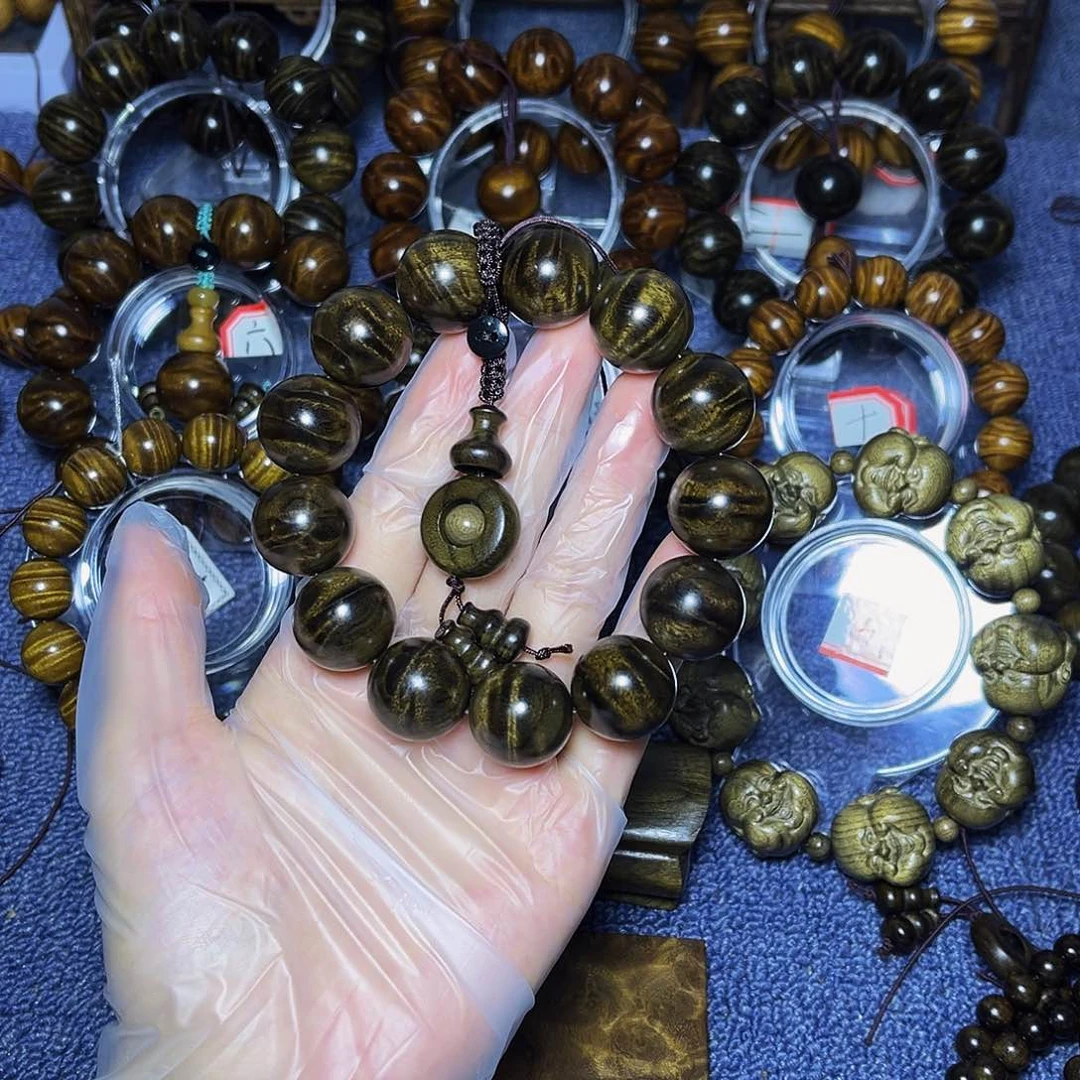 手串/手链楠木（金丝楠）1.8阴沉闪电