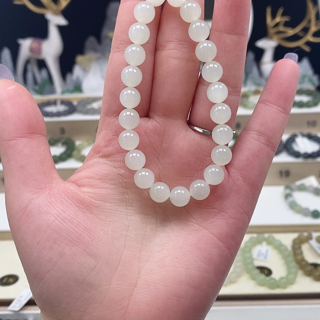 未镶嵌手链和田玉土**豆