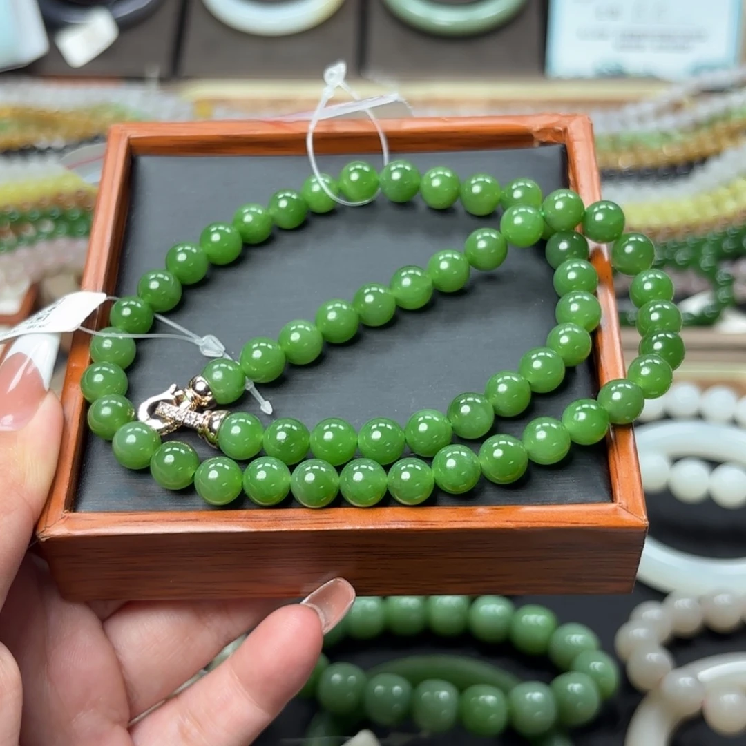 和田玉未镶嵌项链