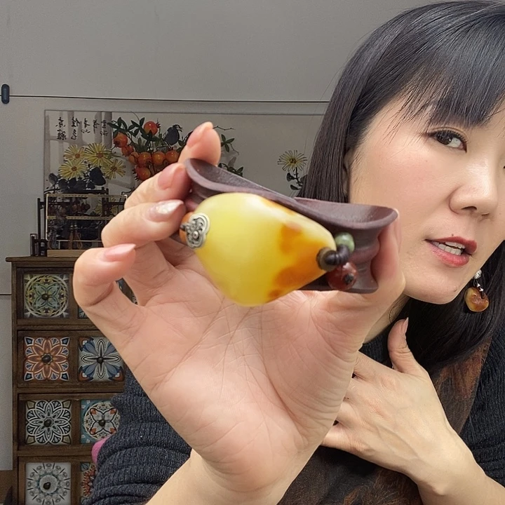 蜜蜡手镯未镶嵌手镯