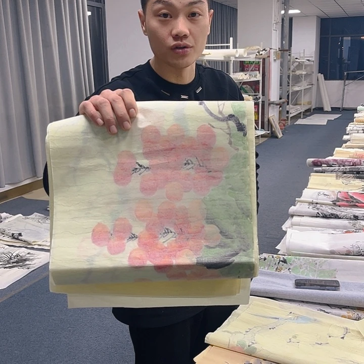 国画纯手绘字画宣纸