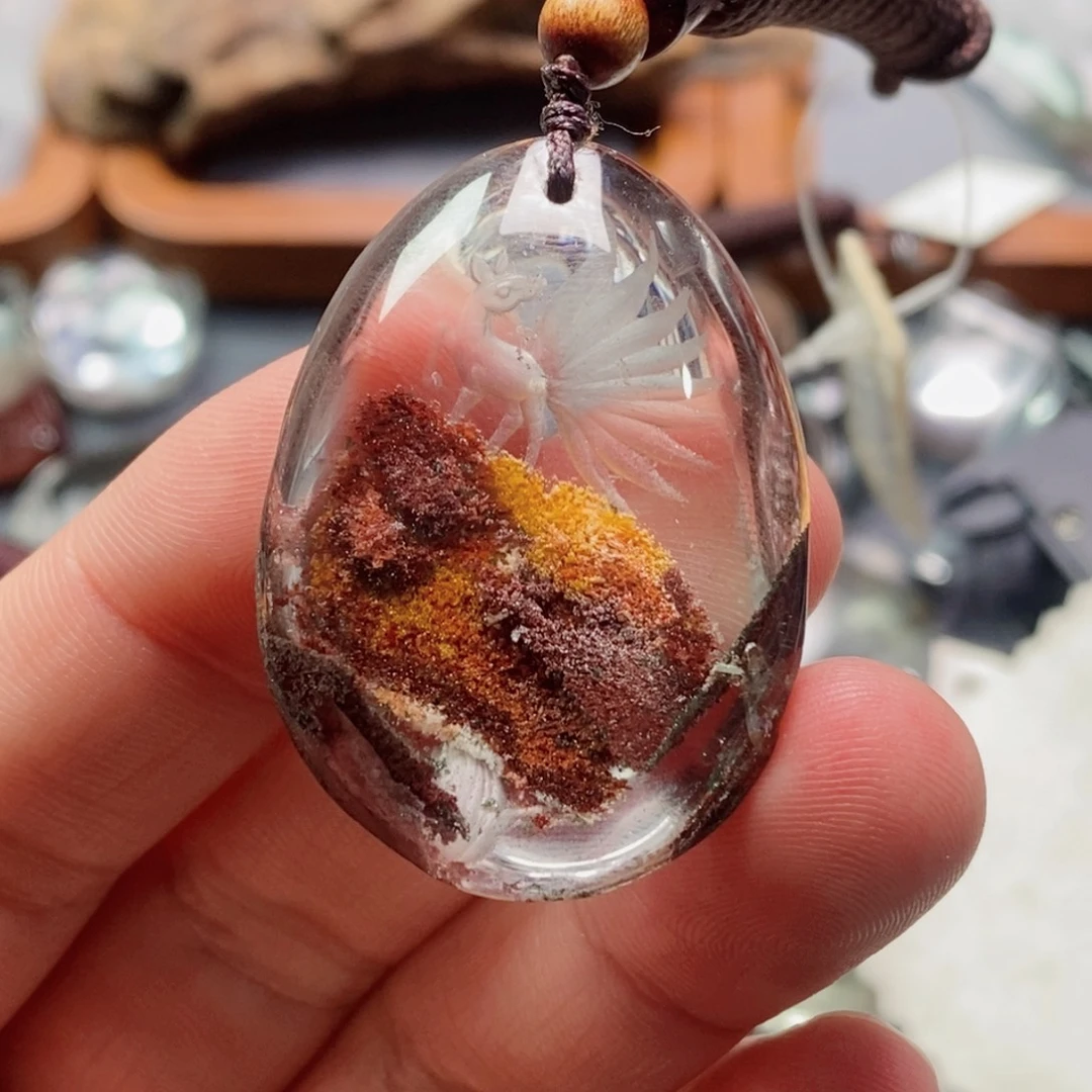 未镶嵌水晶吊坠(不含链)