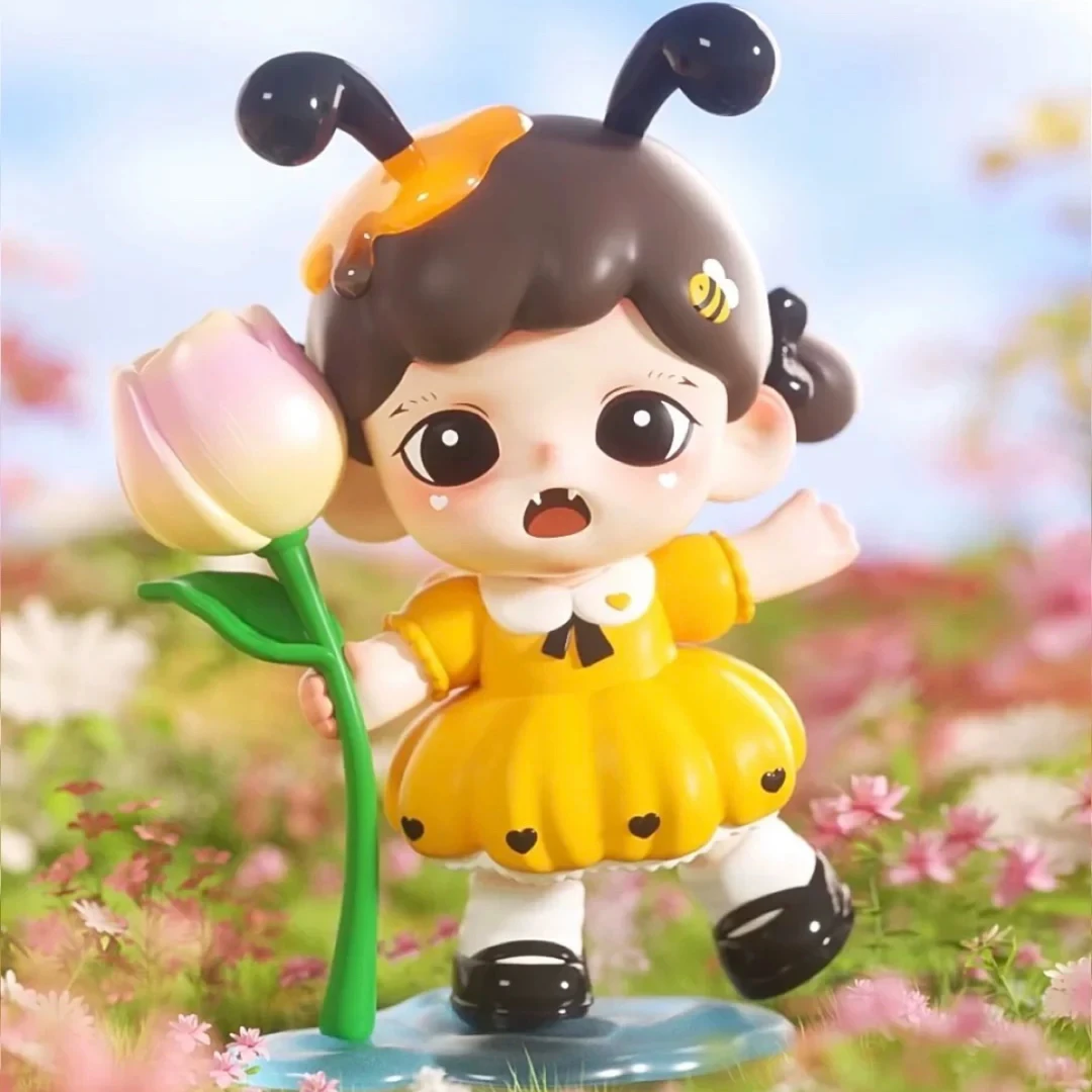 【大鱼吃小鱼】正版萌粒潮玩盲盒手办创意玩具