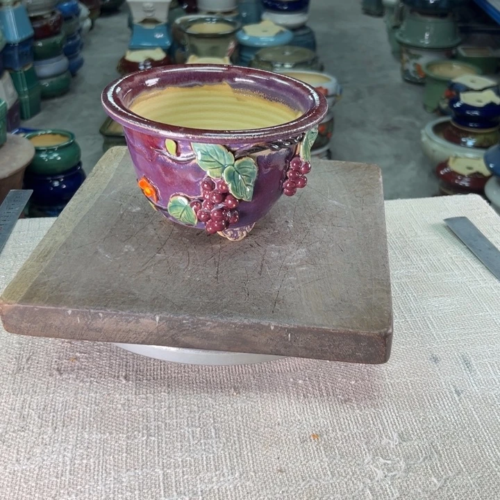 泳坤堂石湾盆陶瓷