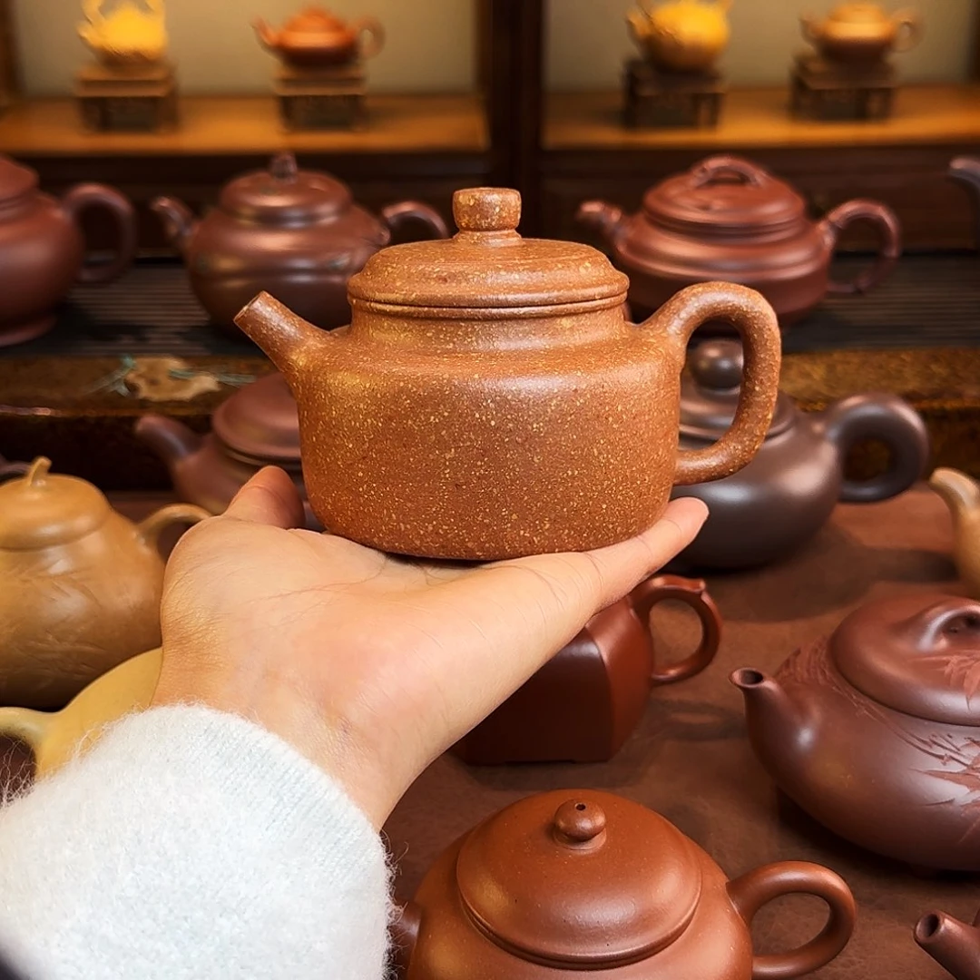 紫砂茶壶雲****）德钟壶，降坡泥