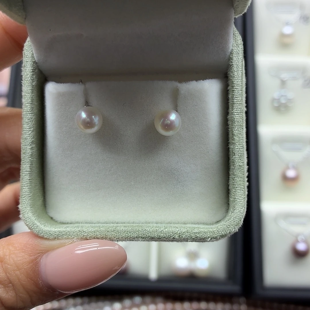 坠链均925银锆石6-7无暇