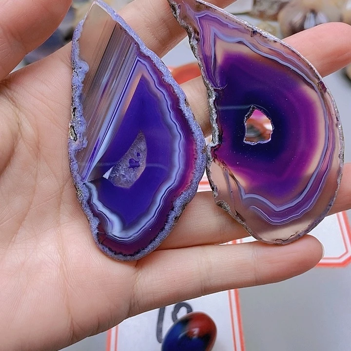 【闪购商品】未镶嵌玛瑙/玉髓珠宝半成品田*辣