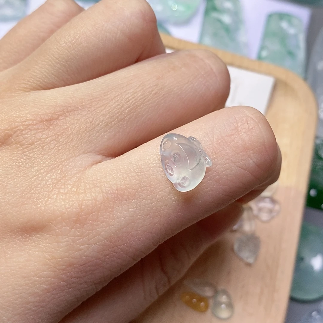 定制翡翠未镶嵌懒*.翡翠