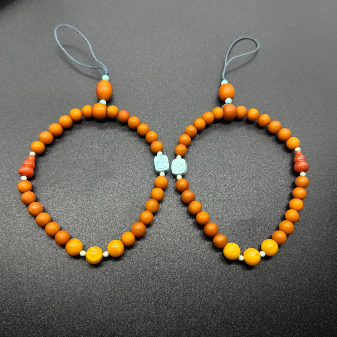 【景旺】【妹妹专属】6mm+橘皮老蜡万能链 @多样性只发其中一件