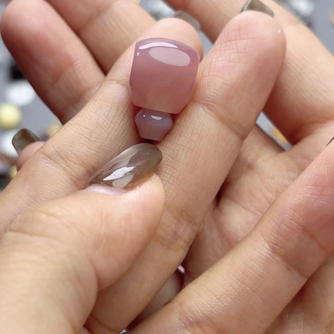 玛瑙/玉髓未镶嵌文玩配饰适配5-9mm的串